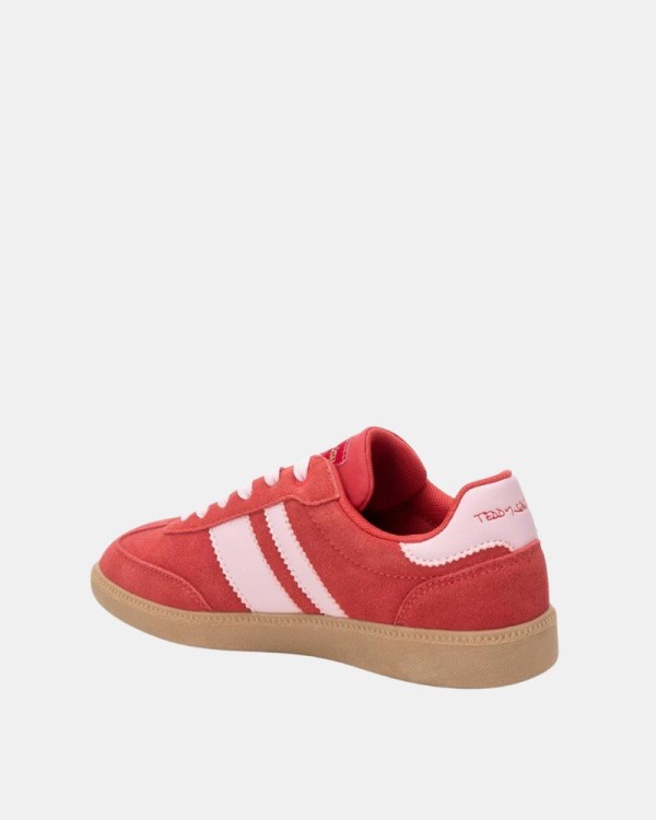 Zapatillas Bajas Mujer Teddy Smith Rojo 120519