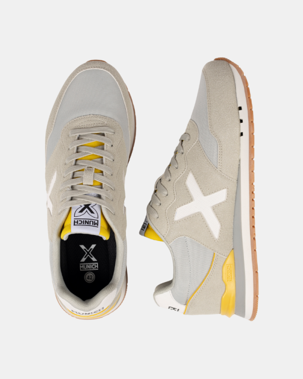 Zapatillas Hombre MUNICH Beige 4150272 DASH