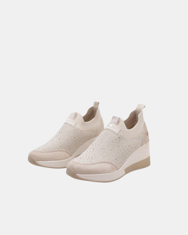 Zapatillas Mujer XTI Beige 142418