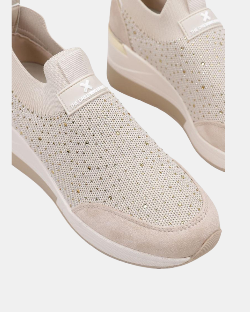 Zapatillas Mujer XTI Beige 142418