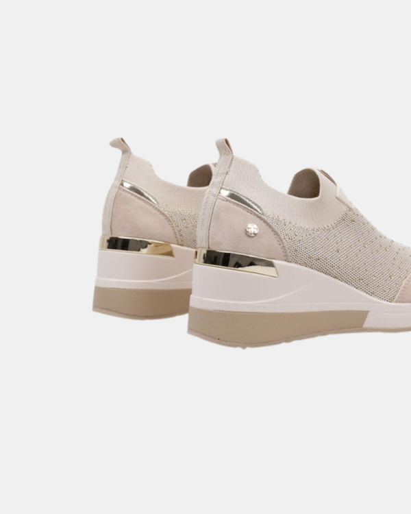 Zapatillas Mujer XTI Beige 142418