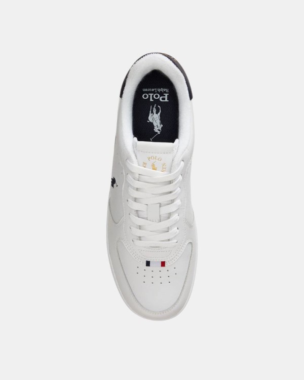 Zapatillas Bajas Hombre POLO RALPH LAUREN Blanco 809P01636 MASTR CT RIB