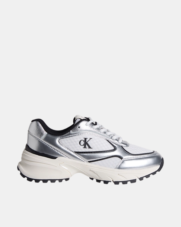 Sapatilhas Mulher CALVIN KLEIN Prateadas YW0YW020630IX