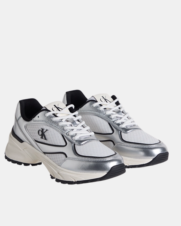 Sapatilhas Mulher CALVIN KLEIN Prateadas YW0YW020630IX