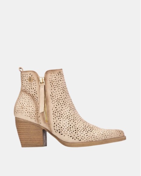 Botins baixos Mulher XTI Bege 145037