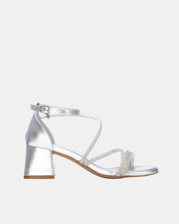 Sandalias Fiesta Mujer XTI Plata 145341