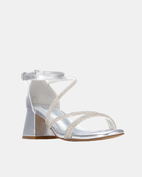Sandalias Fiesta Mujer XTI Plata 145341