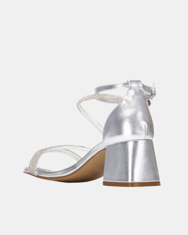 Sandalias Fiesta Mujer XTI Plata 145341