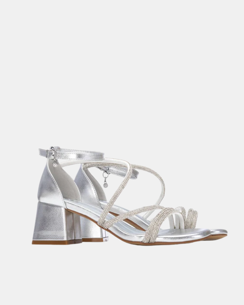 Sandalias Fiesta Mujer XTI Plata 145341