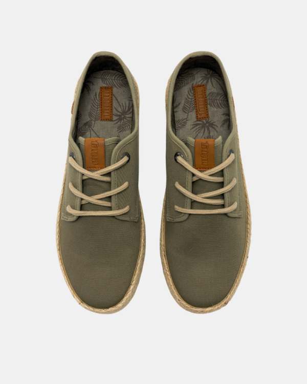 Zapatos Alpargatas Hombre MUSTANG Verde 84843