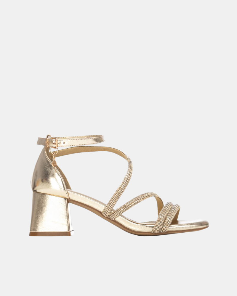 Sandalias Fiesta Mujer XTI Oro 145341