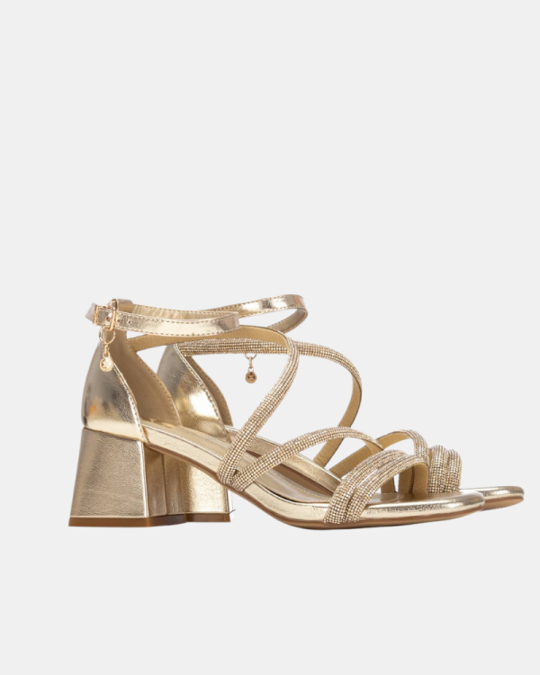 Sandalias Fiesta Mujer XTI Oro 145341