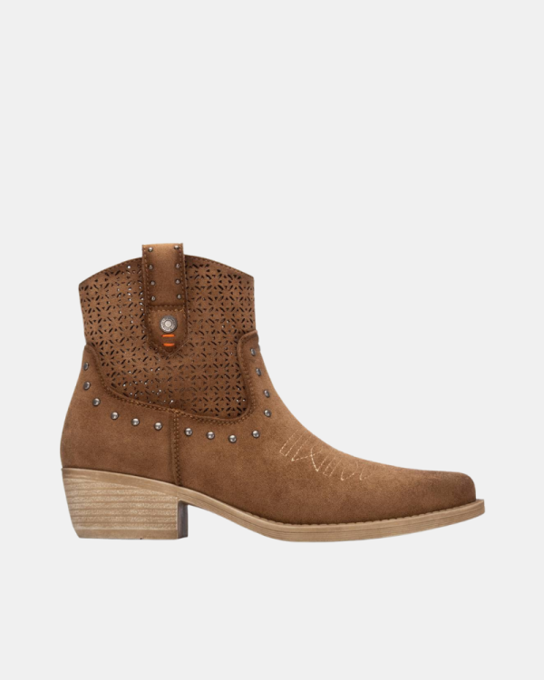 Botines Cowboy Mujer REFRESH Marrón 175042