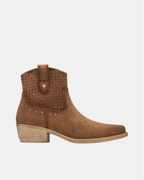 Botines Cowboy Mujer REFRESH Marrón 175042