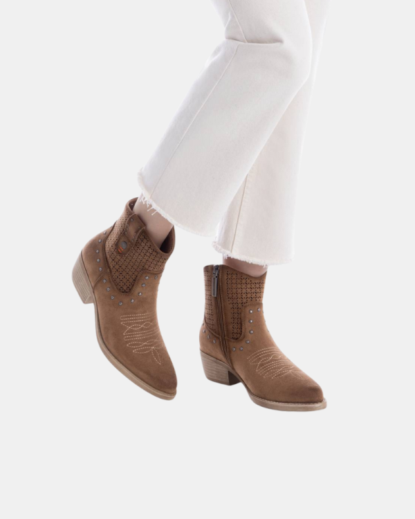 Botines Cowboy Mujer REFRESH Marrón 175042