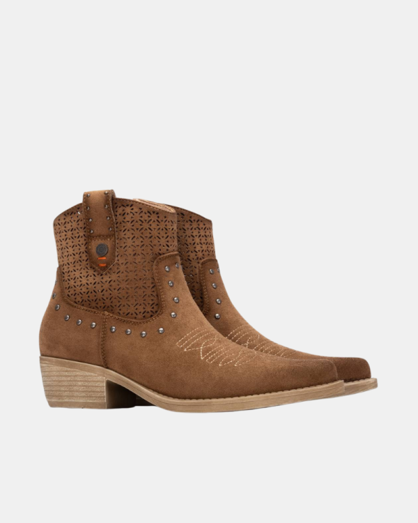 Botines Cowboy Mujer REFRESH Marrón 175042