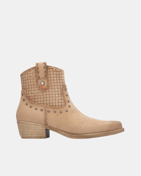 Botines Cowboy Mujer REFRESH Beige 175042