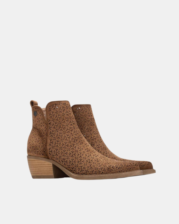 Botines Cowboy Mujer REFRESH Marrón 175041