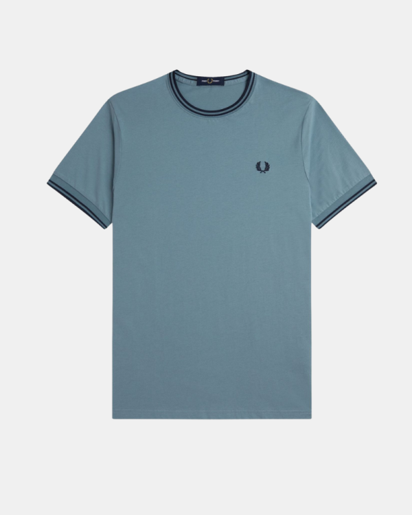 Camisetas Manga corta Hombre FRED PERRY Azul M1588