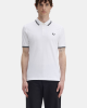 Camisetas de manga curta para homem FRED PERRY Branco M3600