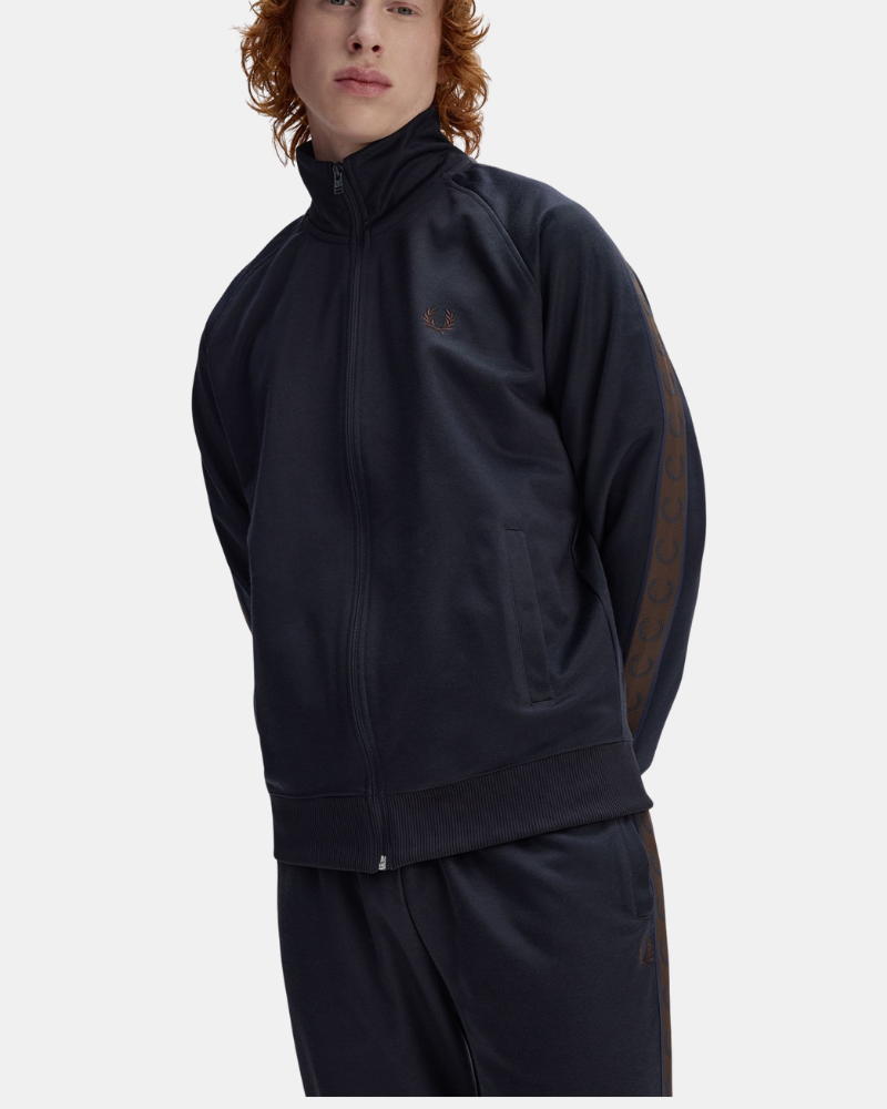 Casacos de manga comprida Homem FRED PERRY Azul J5557
