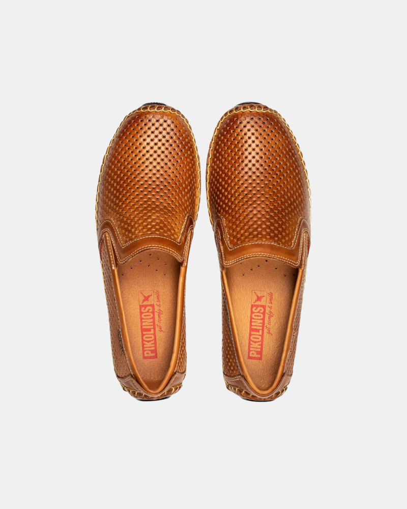Sapatos Mocassins Homem PIKOLINOS Castanho JEREZ 09Z 3100