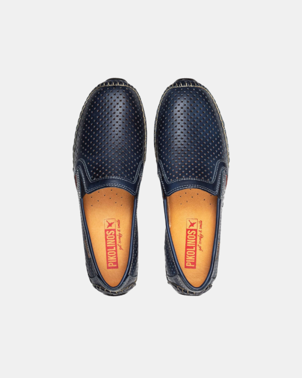 Sapatos Mocassins Homem PIKOLINOS Azul JEREZ 09Z 3100