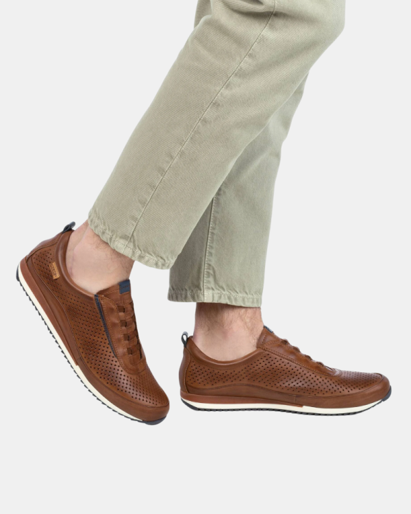 Mocassins de homem PIKOLINOS castanho LIVERPOOL M2A 6252
