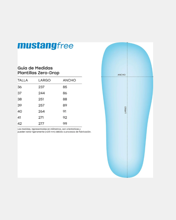Zapatillas Barefoot Mujer MUSTANG Blanco 60840 FREE ARIA