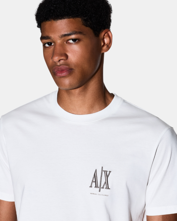 Camisetas Manga corta Hombre ARMANI EXCHANGE Blanco XM000365 AF12308