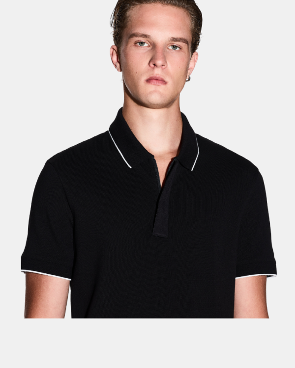 Camisetas de manga curta para homem ARMANI EXCHANGE Preto XM001285 AF10366