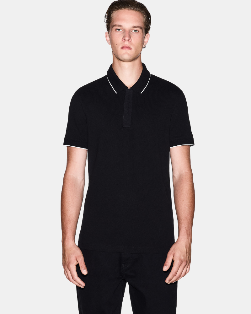 Camisetas de manga curta para homem ARMANI EXCHANGE Preto XM001285 AF10366