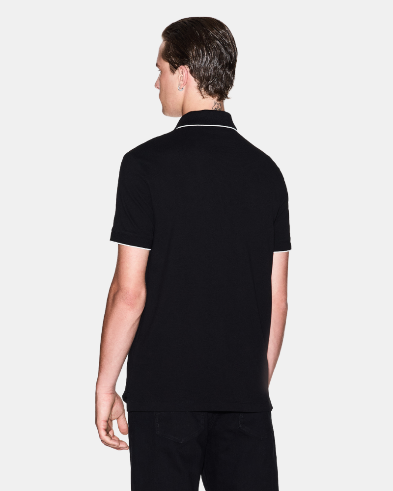 Camisetas de manga curta para homem ARMANI EXCHANGE Preto XM001285 AF10366