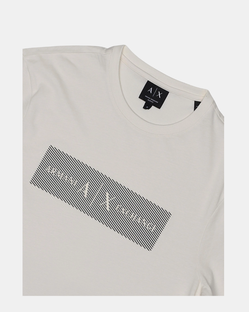 Camisetas de manga curta para homem ARMANI EXCHANGE Bege XM002472 AF10356