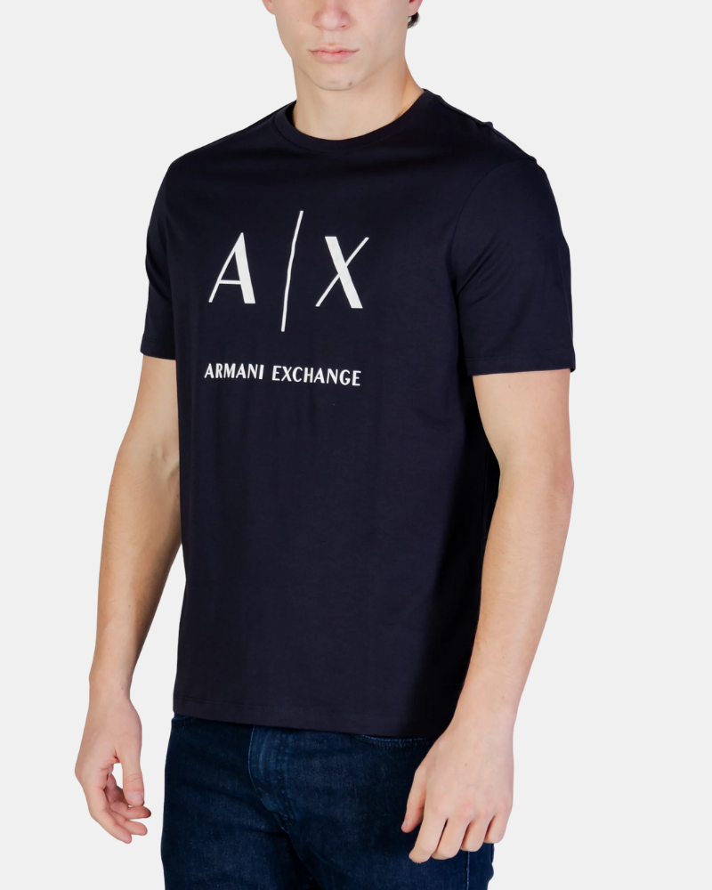 Camisetas de manga curta para homem ARMANI EXCHANGE Azul XM002683 AF10356