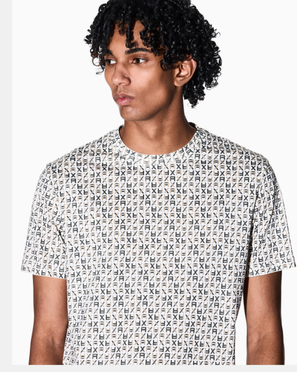 Camisetas de manga curta para homem ARMANI EXCHANGE Multicolor XM002778 AF10356