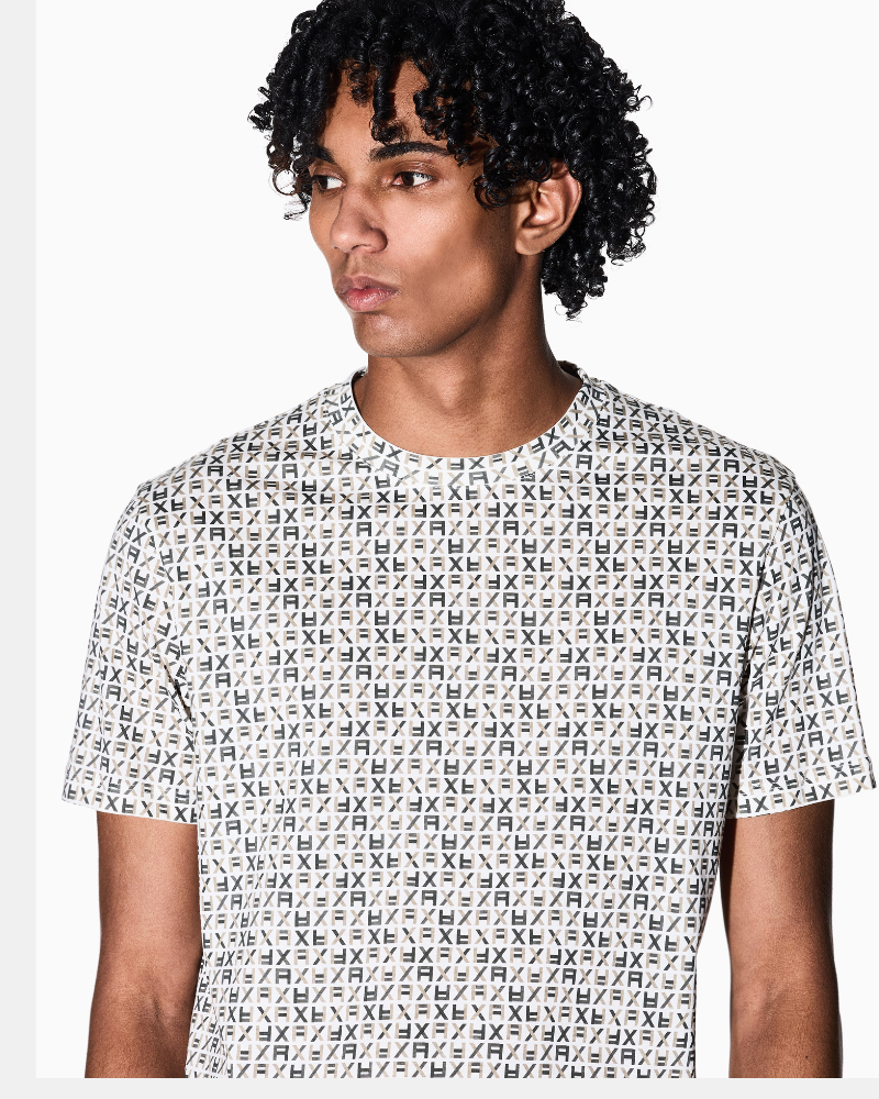 Camisetas de manga curta para homem ARMANI EXCHANGE Multicolor XM002778 AF10356
