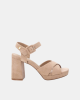 Sandalias Fiesta Mujer REFRESH Beige 172582