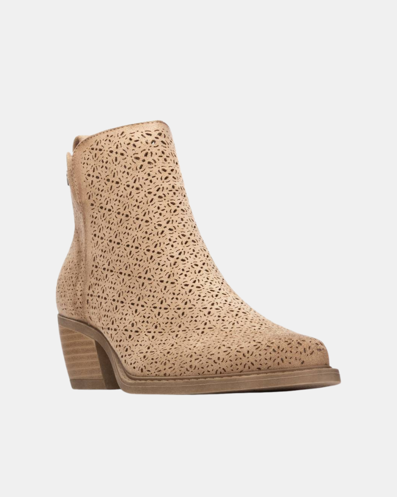 Botines Cowboy Mujer REFRESH Beige 175041