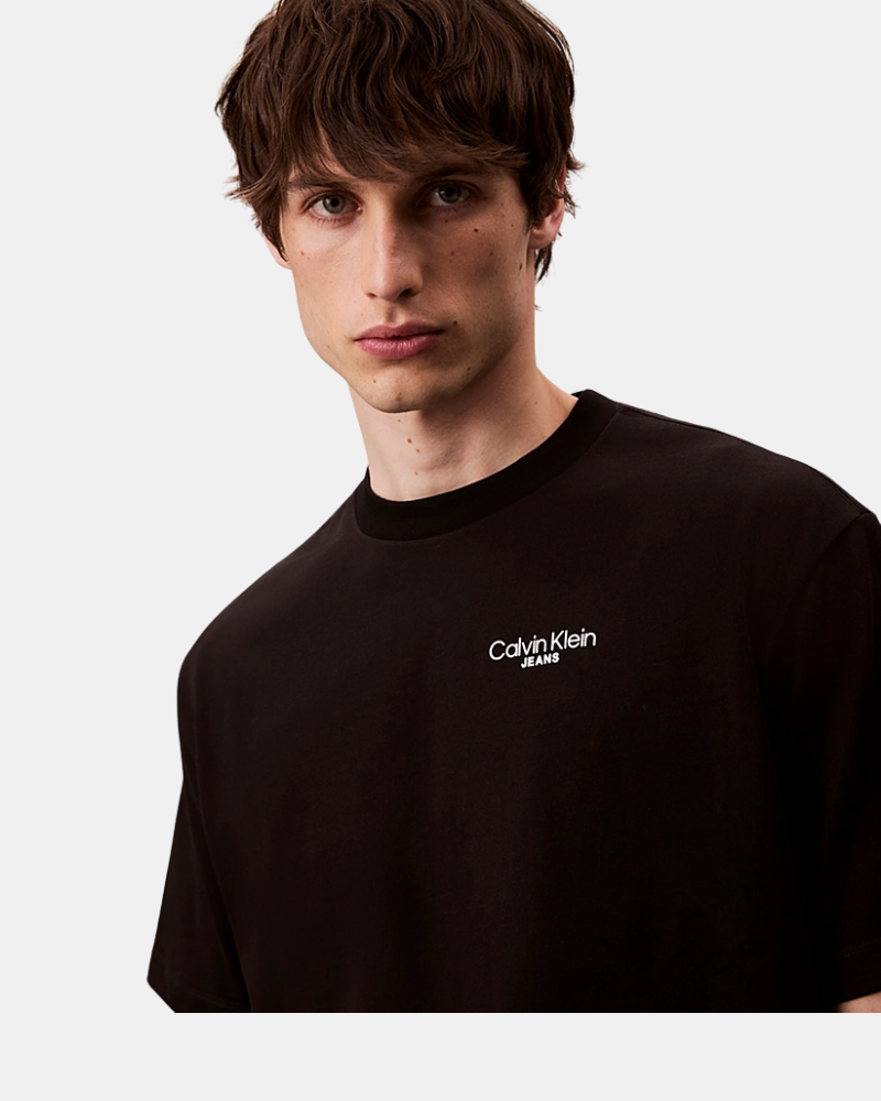 Camisetas Manga curta Homem CALVIN KLEIN Preto LV04RD825GUB1