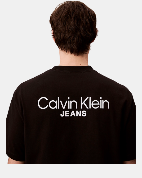 Camisetas Manga curta Homem CALVIN KLEIN Preto LV04RD825GUB1