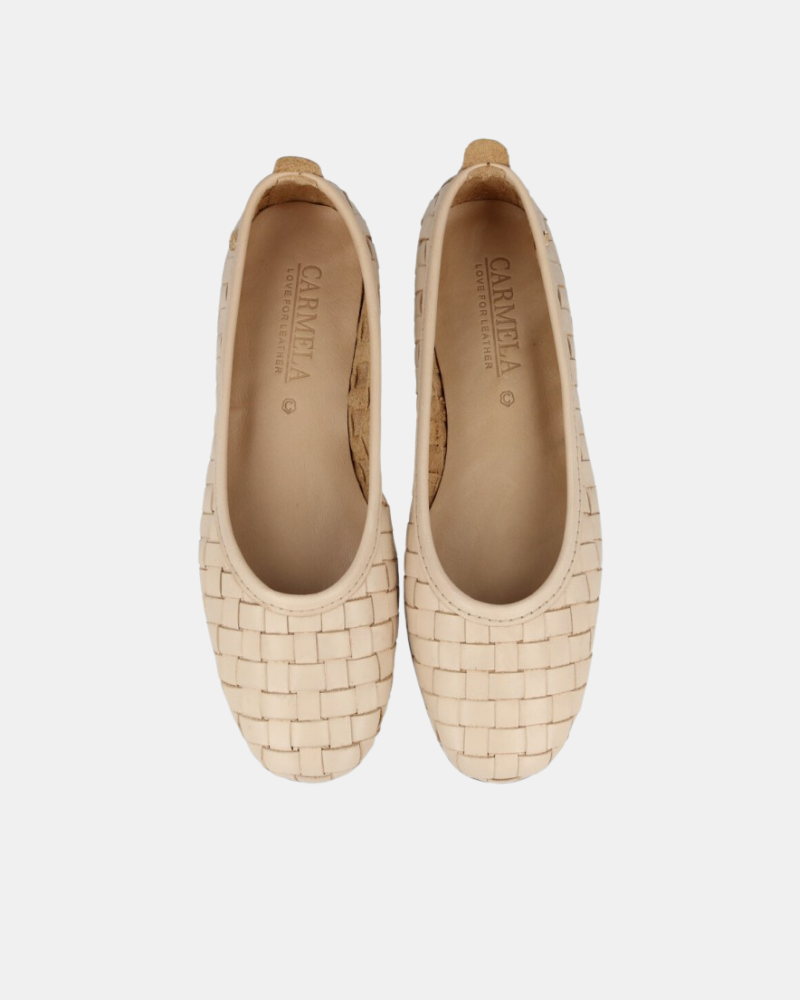 Sapatos Bailarinas Mulher CARMELA Bege 161662