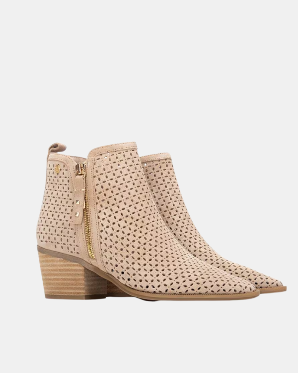 Botins Cowboy Mulher CARMELA Bege 163149