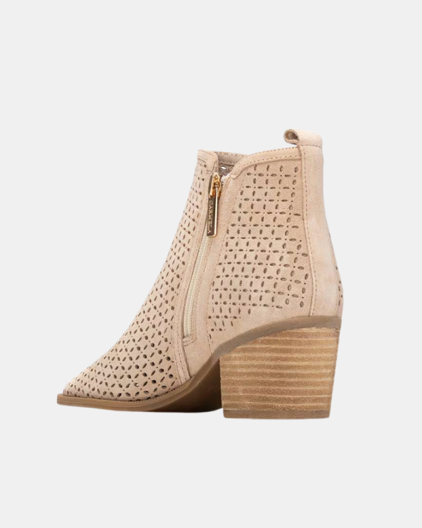 Botins Cowboy Mulher CARMELA Bege 163149