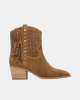 Botines Cowboy Mujer CARMELA Marrón 163150