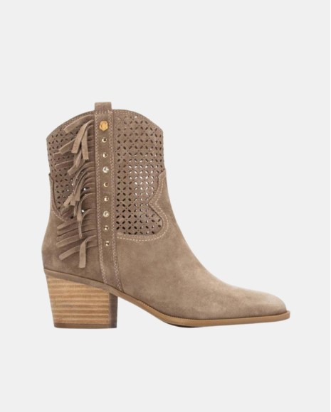 Botines Cowboy Mujer CARMELA Taupe 163150