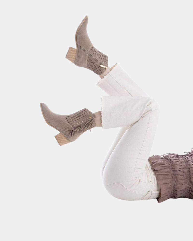 Botins Cowboy Mulher CARMELA Taupe 163150