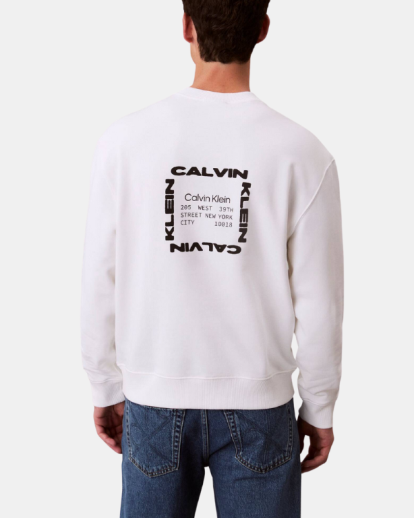 Sudaderas Manga larga Hombre CALVIN KLEIN Blanco LV04RE254GYAF