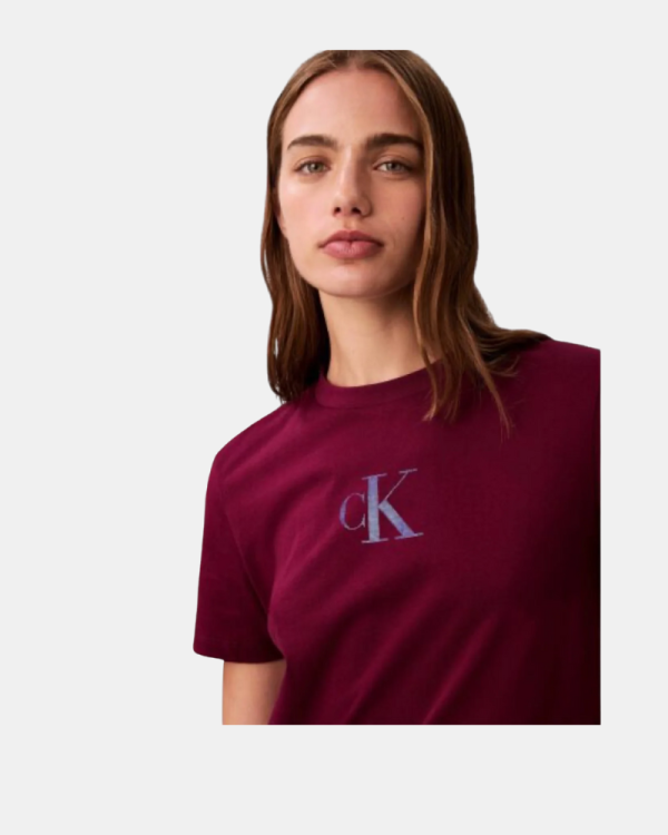 Camisetas Manga corta Mujer CALVIN KLEIN Rojo LV047E804G2E5