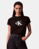Camisetas Manga corta Mujer CALVIN KLEIN Negro LV047E819GUB1